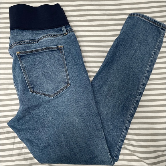 Gap Maternity Low Panel Skinny Jeans - Sz 29R - Picture 4 of 8